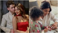 Priyanka Chopra shares Diwali puja moments with Nick Jonas; Malti Marie looks cute in traditional outfit