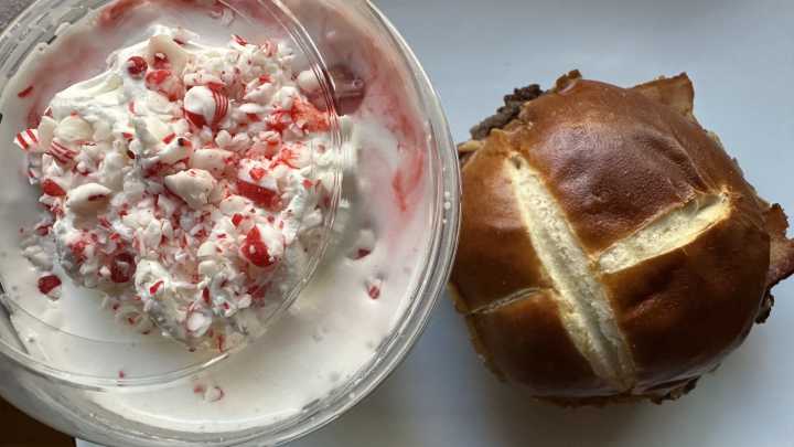 Review: Sonic's Peppermint Brownie Bark Shake Is Ho-Ho-Hum, While The Pretzel Bacon Double Sonic Smasher Is A True Treat