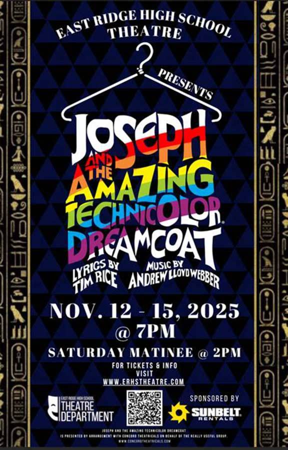 The East Ridge High School Theatre Department’s Next Show Is November 12 to 15th