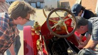 Students learn skills of restoring vintage cars in one-of