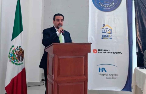 Rinde Hermosillo 1er informe como presidente de Coparmex Cuauhtémoc