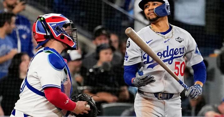 Dodgers shuffle their slumping lineup for World Series Game 5, moving Betts down and benching Pages