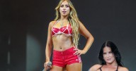 Tate McRae's Bright Red Micro Shorts Causes a Stir Online