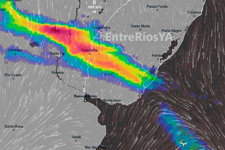 Cambio el pronóstico y anticipan lluvias en Entre Ríos: cuando llegan