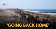 Palestinians Return Home After Israel