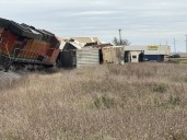 Combine driver killed in crash with train in rural Cass County