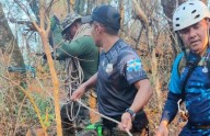 Rescatan a joven que se accidentó en la zona de Aguas Chiquitas