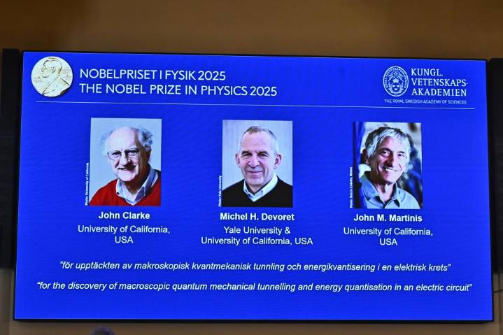 UC Berkeley scientist and two others win Nobel Prize in Physics for work advancing quantum technology