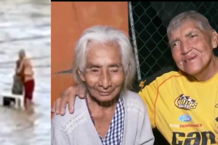 Muere doña Elodia, la abuelita que sobrevivió abrazada a su esposo durante la inundación en Poza Rica