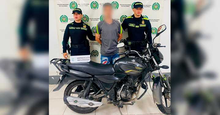 "Me la robé porque me nació”: esta fue la respuesta de un sujeto capturado cuando intentaba hurtarse una motocicleta
