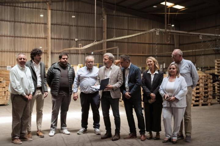 Frigerio visitó una empresa adherida al RINI y destacó la generación de empleo