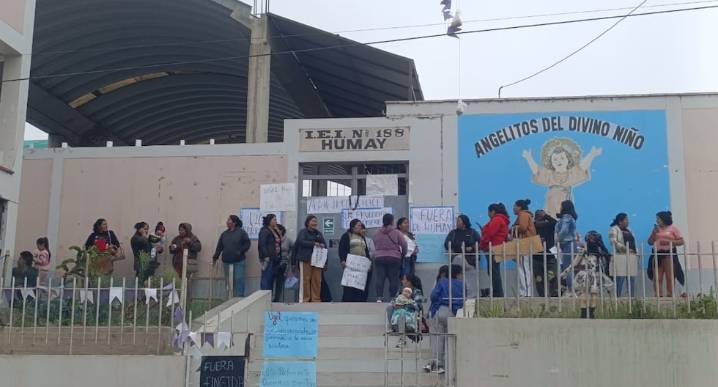 Pisco: Padres de familia toman escuela inicial en Humay por presuntos malos manejos de directivos