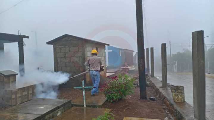Intensifican acciones contra el mosquito Aedes aeyipty en panteones municipales