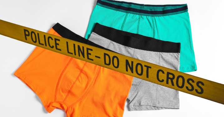 3 U.S. Thieves Busted After Cops Spotted Their Underwear