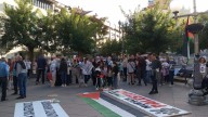 La asociación Huesca con Palestina se congrega contra la ocupación israelí