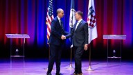 Virginia AG candidates Jay Jones and Jason Miyares clash over violent rhetoric in feisty debate