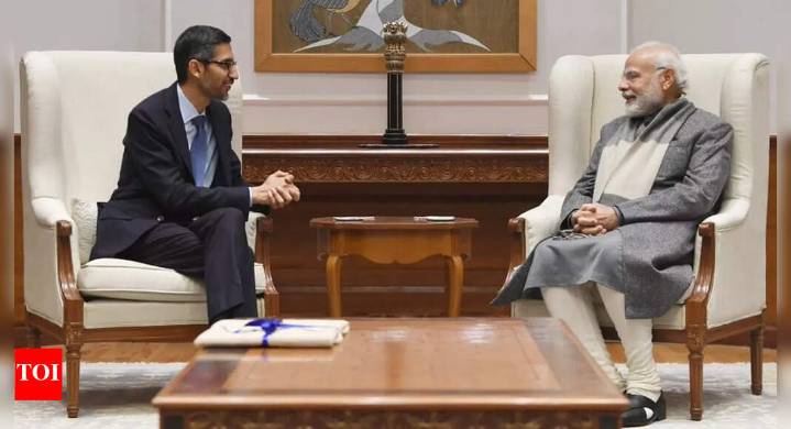 Google to invest $15 billion in setting up AI hub in Visakhapatnam; CEO Sundar Pichai speaks to PM Narendra Modi