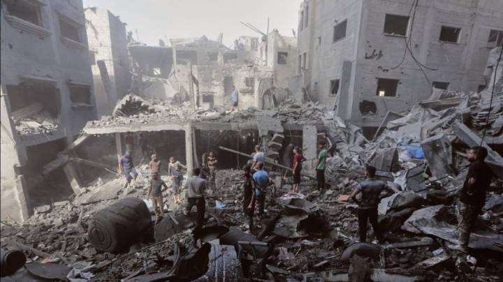 Israel’s strikes in Gaza killed 46 children, health officials say