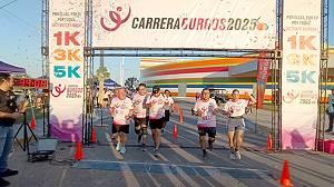 Realizan Carrera Burgos 2025