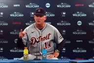 What Tigers manager A.J. Hinch said after Cleveland’s 6-1 win in AL wild card Game 2: Transcript