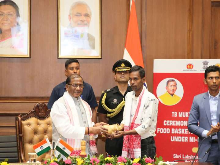 Assam Governor adopts 100 TB patients under Ni