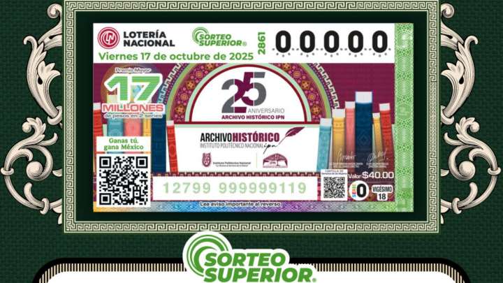 Resultados Lotería Nacional Hoy 17 de Octubre 2025: Números Ganadores del Sorteo Superior 2861