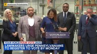 State lawmakers urge Pennsylvanians to register to vote ahead of upcoming election