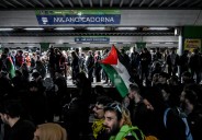 Deporta Israel a primeros detenidos en la flotilla para Gaza; 4 ciudadanos italianos