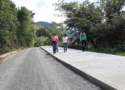 Supervisan obras de movilidad en la zona