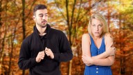 Man Wears Sweatshirt Just In Case Wife Gets Cold