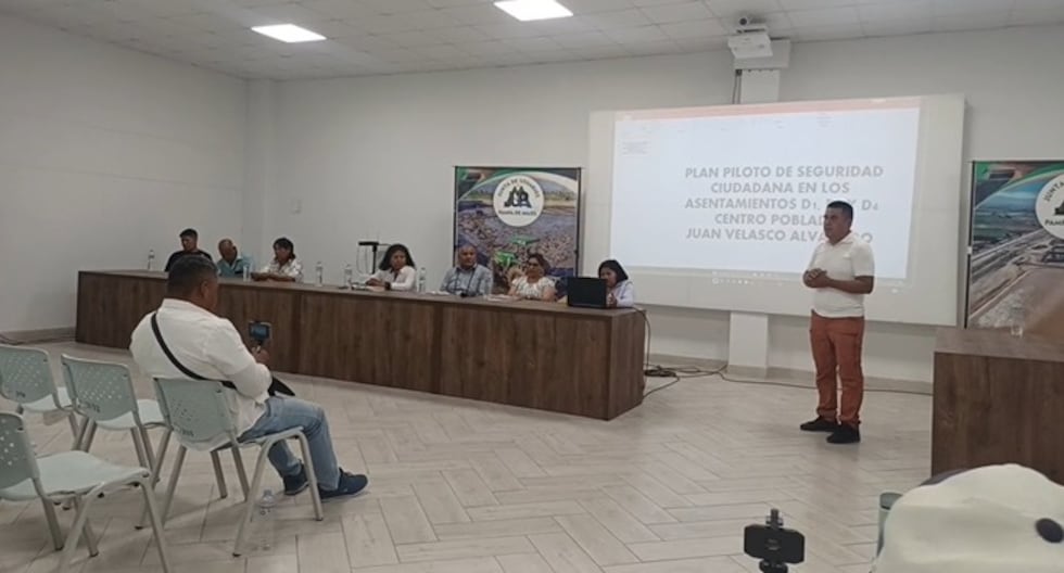 Arequipa: Agricultores impulsan plan piloto de seguridad en un centro poblado de Majes