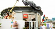 Downtown Disney Lego Store workers tout a union campaign