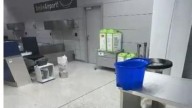 La tormenta obliga a paralizar el aeropuerto de Ibiza durante una hora y media