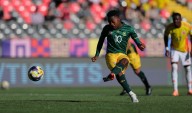 Video del gol de penalti de Sudáfrica a Colombia HOY
