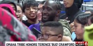 Terence ‘Bud’ Crawford receives honor from Omaha Tribe