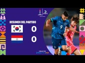 Paraguay vs. Corea del Sur (0-0): video y resumen por Mundial Sub