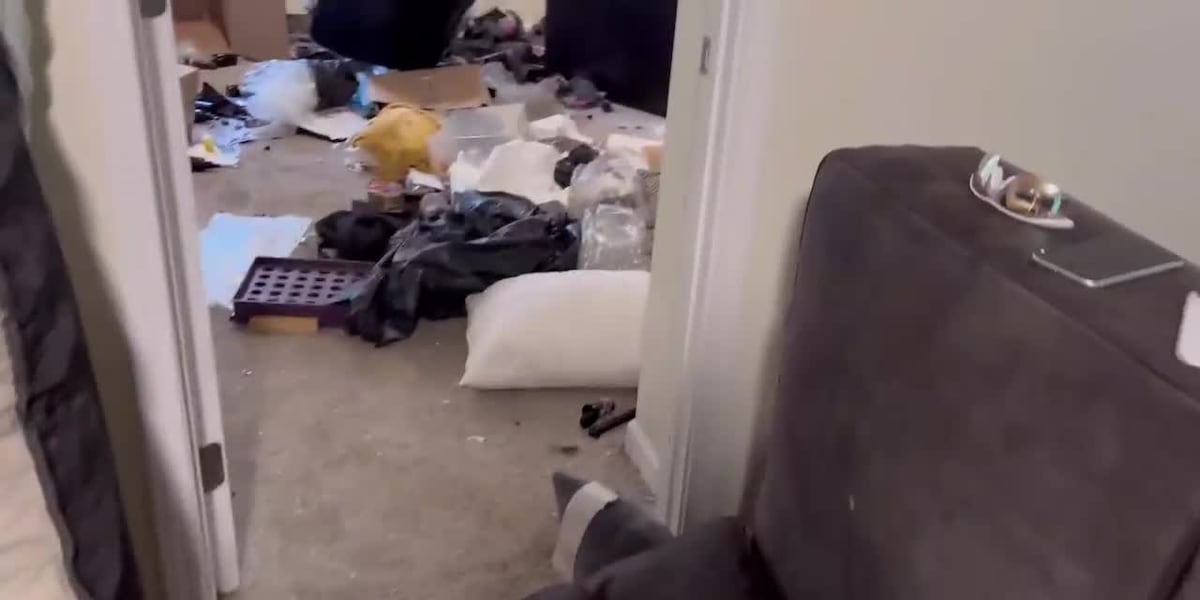 Take a look inside the house where Derrick Groves was found