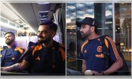 Watch: Rohit Sharma, Virat Kohli depart with Team India for Australia tour