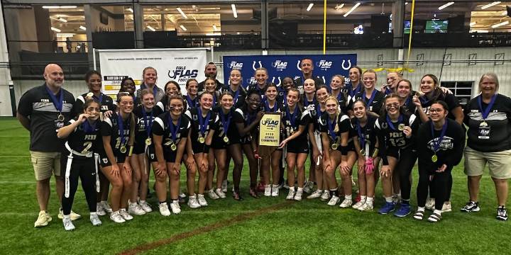 Penn wins Indiana’s first girls flag football state championship