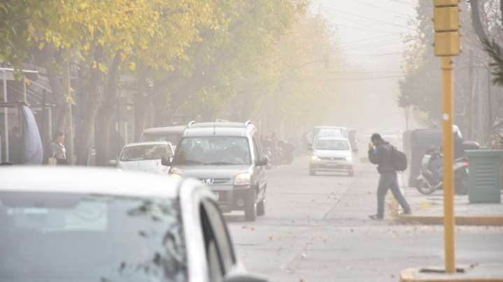 Emitieron alerta amarilla por fuertes ráfagas durante el Día de la Madre