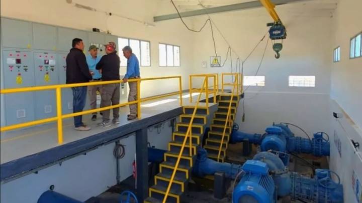 La provincia reparó y puso en marcha la estación de bombeo la Picacita en Picún Leufú