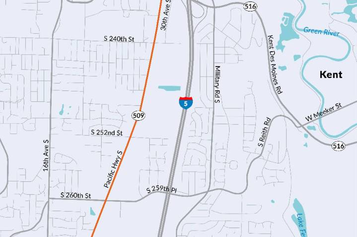 WSDOT wants input about changes in Kent along State Route 99