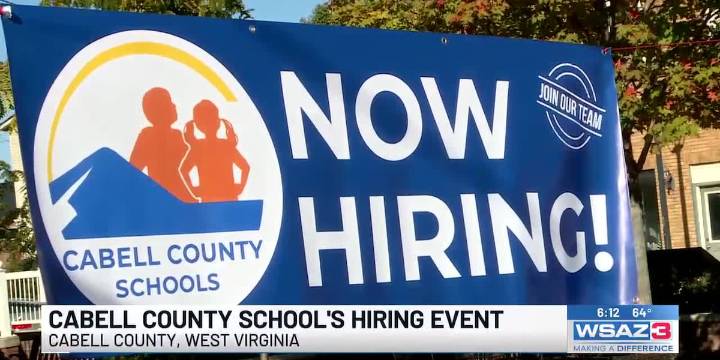 Cabell County Schools’ hiring community event