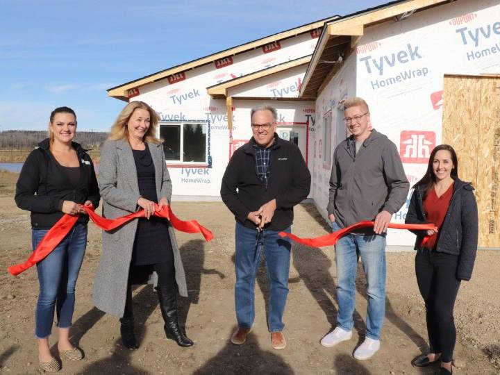 Ribbon cut on phase 2 of the Meadows housing development in Whitecourt