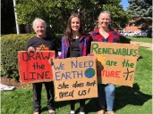 Climate activists rally for change