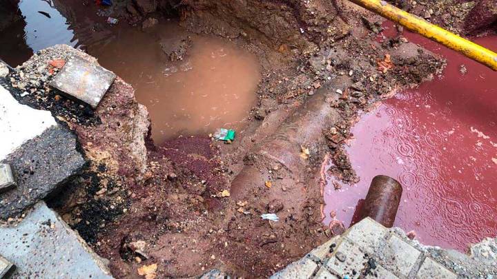 Vecinos de La Almozara denuncian la aparición de tierra contaminada en un parque del barrio