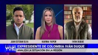 El expresidente colombiano Iván Duque pidió combinar la presión militar, judicial, diplomática e internacional para derrocar a la dictadura de Maduro