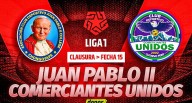 Juan Pablo II vs. Comerciantes Unidos EN VIVO vía Liga 1 MAX por Torneo Clausura 2025