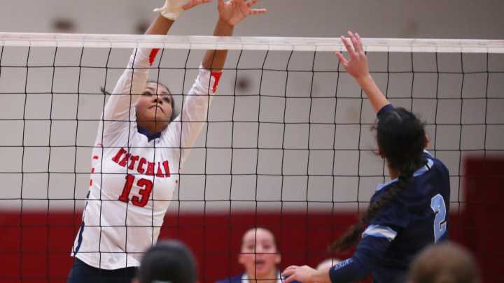 Roy C. Ketcham girls volleyball wins Section 1 prelim game versus Suffern