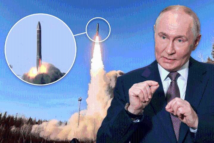 Putin tests new ‘invincible’ nuclear missile with ‘unlimited range’
